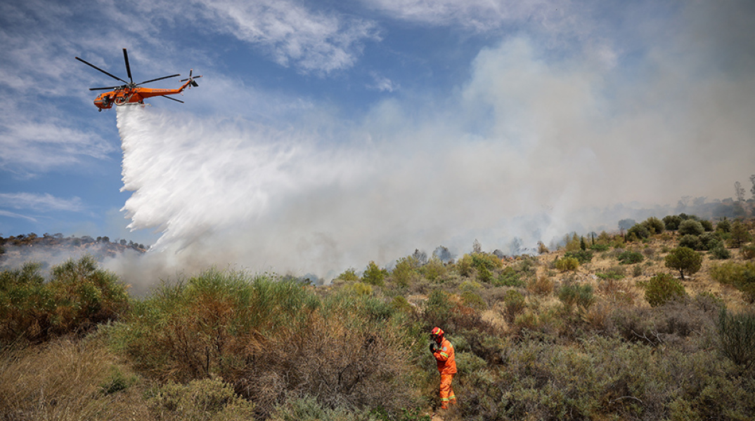 Φωτιά τώρα στη Μεσσηνία