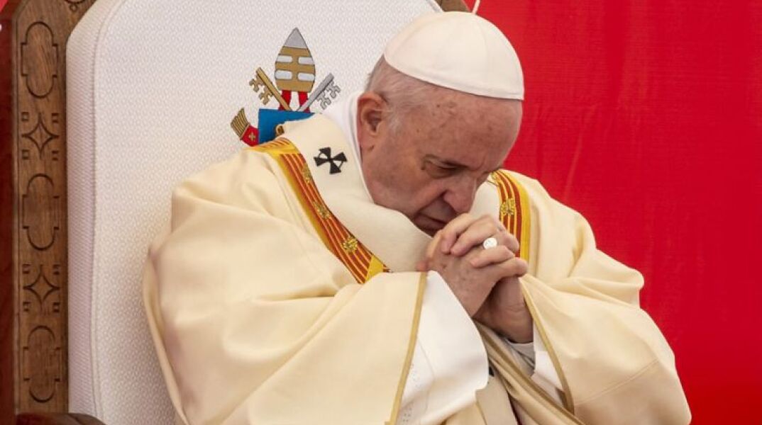 Ο Πάπας Φραγκίσκος  © EPA   