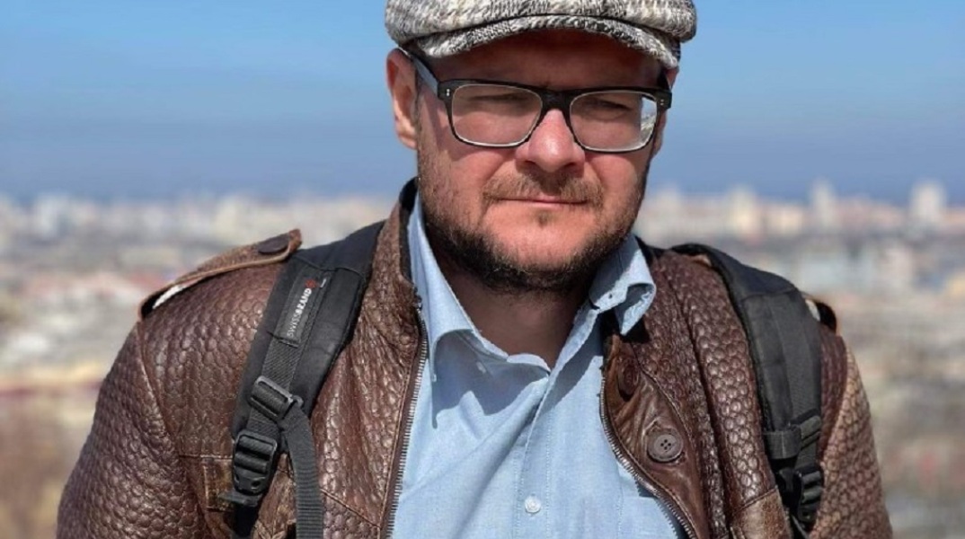 O Κώστας Ονισένκο ανταποκριτής της ΕΡΤ στην Ουκρανία