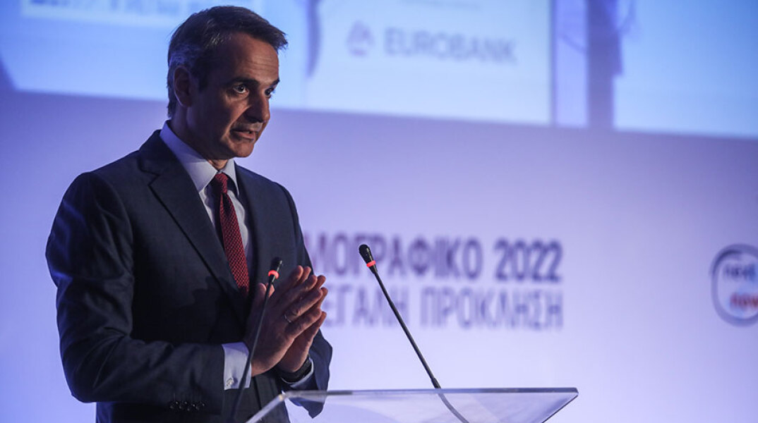 Ο Έλληνας πρωθυπουργός Κυριάκος Μητσοτάκης