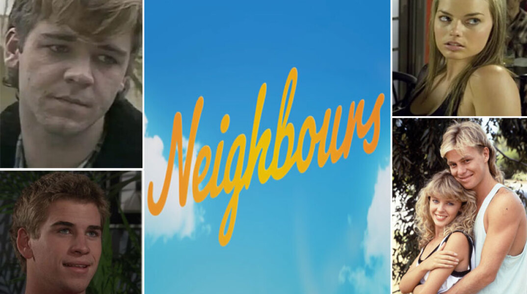 Ράσελ Κρόου, Λίαμ Χέιμσγουόρθ, Μάργκοτ Ρόμπι, Κάιλι Μινόνκ και Τζέισον Ντόνοβαν στη σειρά «Neighbours» πριν γίνουν παγκοσμίως γνωστοί