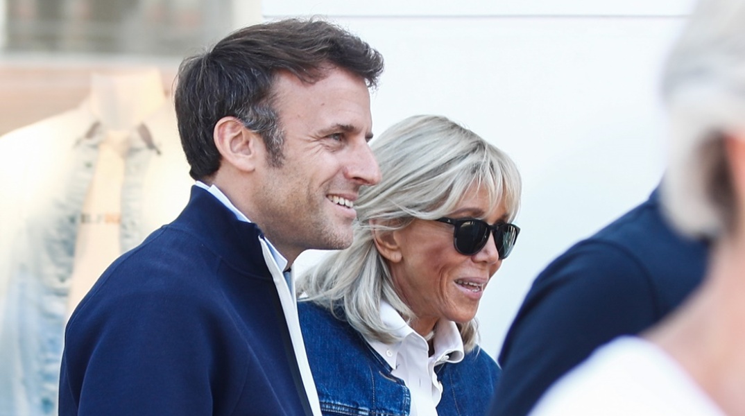 Γαλλία - βουλευτικές εκλογές: Εμανουέλ Μακρόν και Μπριζίτ Μακρόν