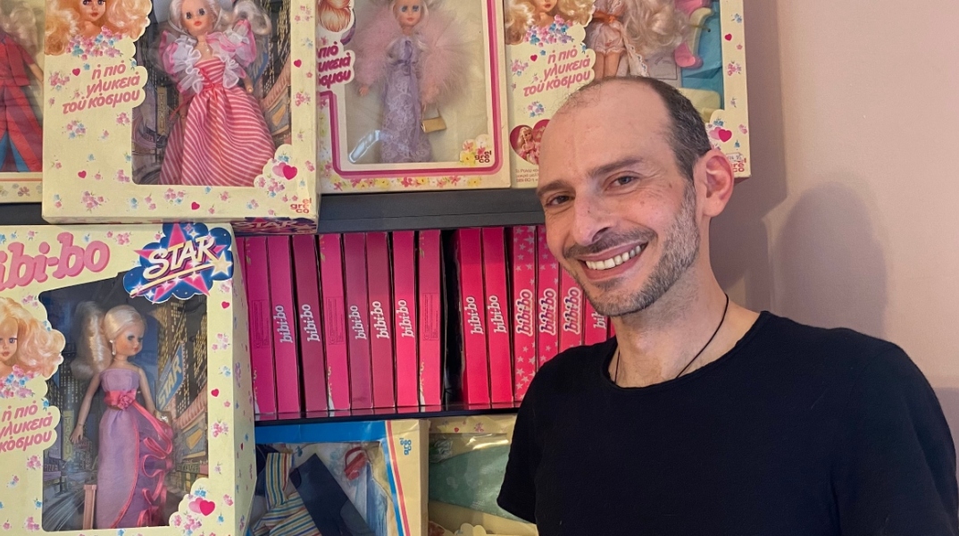 O Παναγιώτης Πατήρης, συλλέκτης Bibi-bo