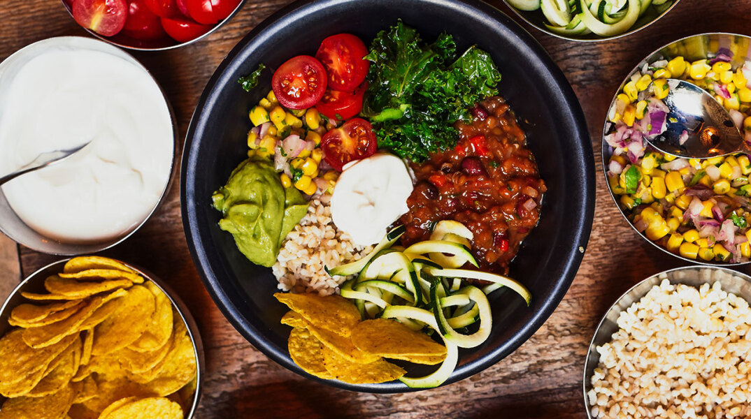 Μπολ ενέργειας με superfoods