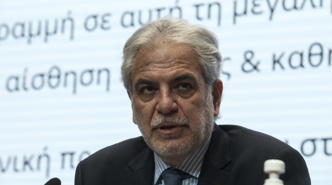Ο υπουργός Κλιματικής Κρίσης και Πολιτικής Προστασίας, Χρήστος Στυλιανίδης