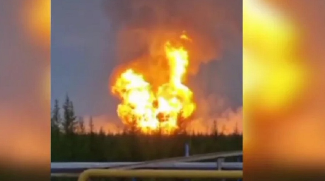 Gazprom: Φωτιά στο μεγαλύτερο κοίτασμα φυσικού αερίου στην Ευρώπη