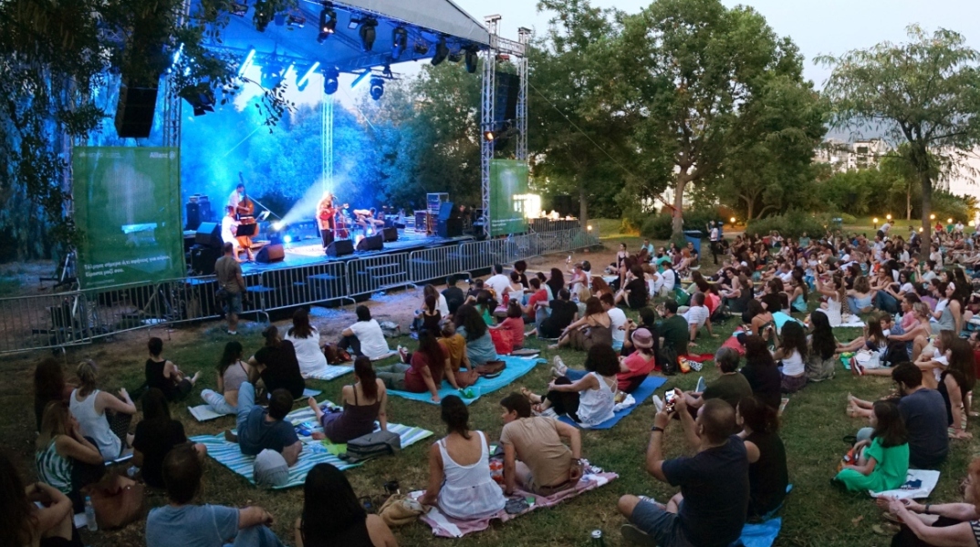 Μέγαρο Μουσικής, κήπος