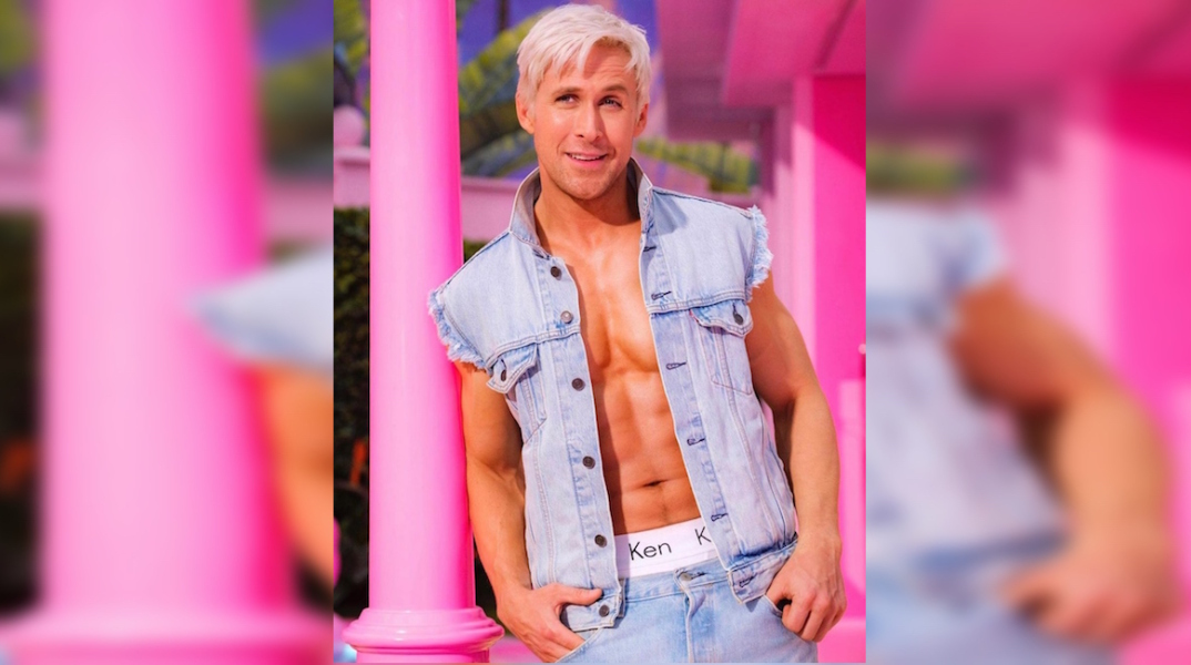 Ο Ράιαν Γκόσλινγκ ως Κεν στην ταινία Barbie