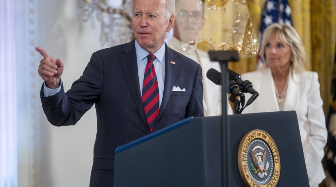 Ο πρόεδρος των ΗΠΑ, Τζο Μπάιντεν