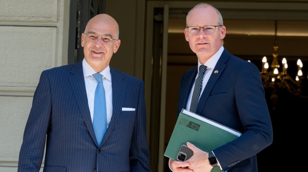 Συνάντηση Δένδια με τον Ιρλανδό ομόλογό μου 