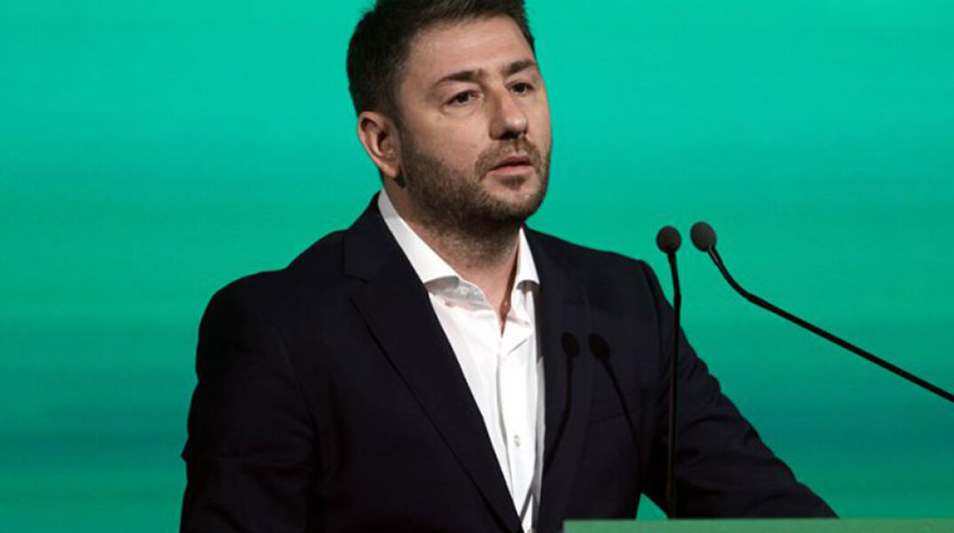 Ο πρόεδρος του ΠΑΣΟΚ – ΚΙΝΑΛ Νίκος Ανδρουλάκης