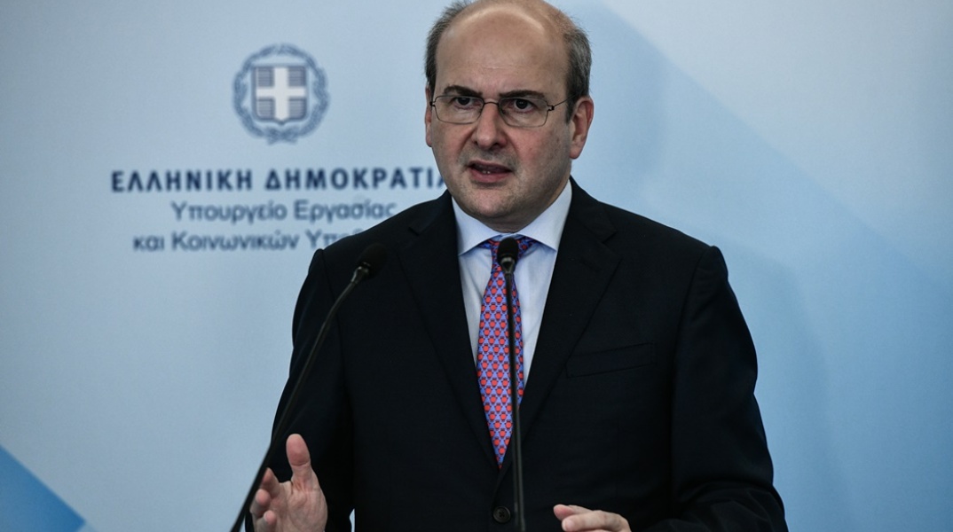 Ο υπουργός Εργασίας, Κωστής Χατζηδάκης