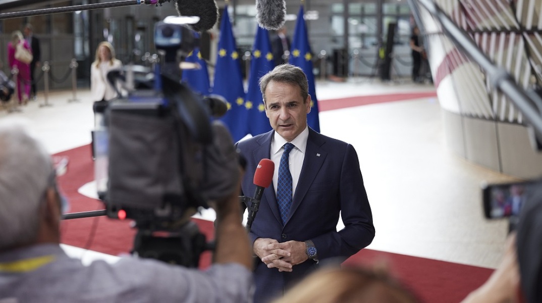 ΒΡΥΞΕΛΛΕΣ//Ο ΠΡΩΘΥΠΟΥΡΓΟΣ ΚΥΡΙΑΚΟΣ ΜΗΤΣΟΤΑΚΗΣ ΣΤΗ ΣΥΝΟΔΟ ΚΟΡΥΦΗΣ - ΔΥΤΙΚΩΝ ΒΑΛΚΑΝΙΩΝ (ΓΡ. ΤΥΠΟΥ ΠΡΩΘΥΠΟΥΡΓΟΥ/ΔΗΜΗΤΡΗΣ ΠΑΠΑΜΗΤΣΟΣ/EUROKINISSI)