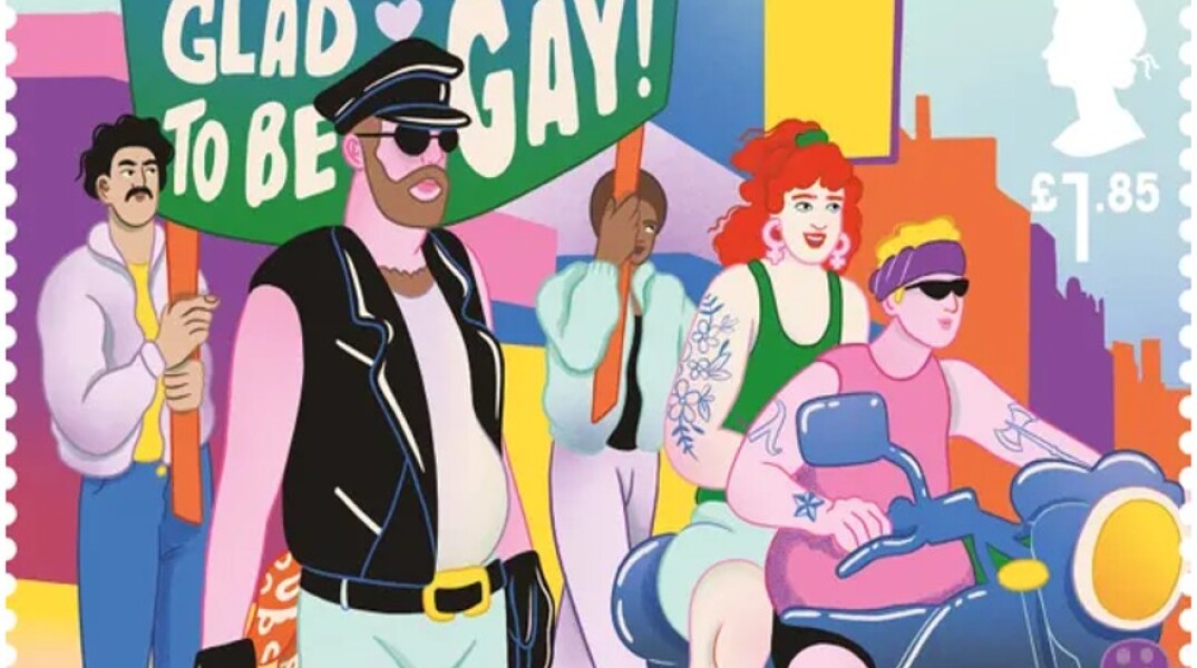 Η Royal Mail γιορτάζει τα 50 χρόνια του βρετανικού Pride με πολύχρωμα γραμματόσημα