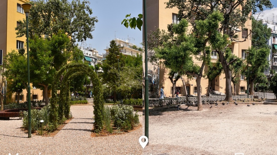 Λίφτινγκ σε πάρκο στο Κουκάκι