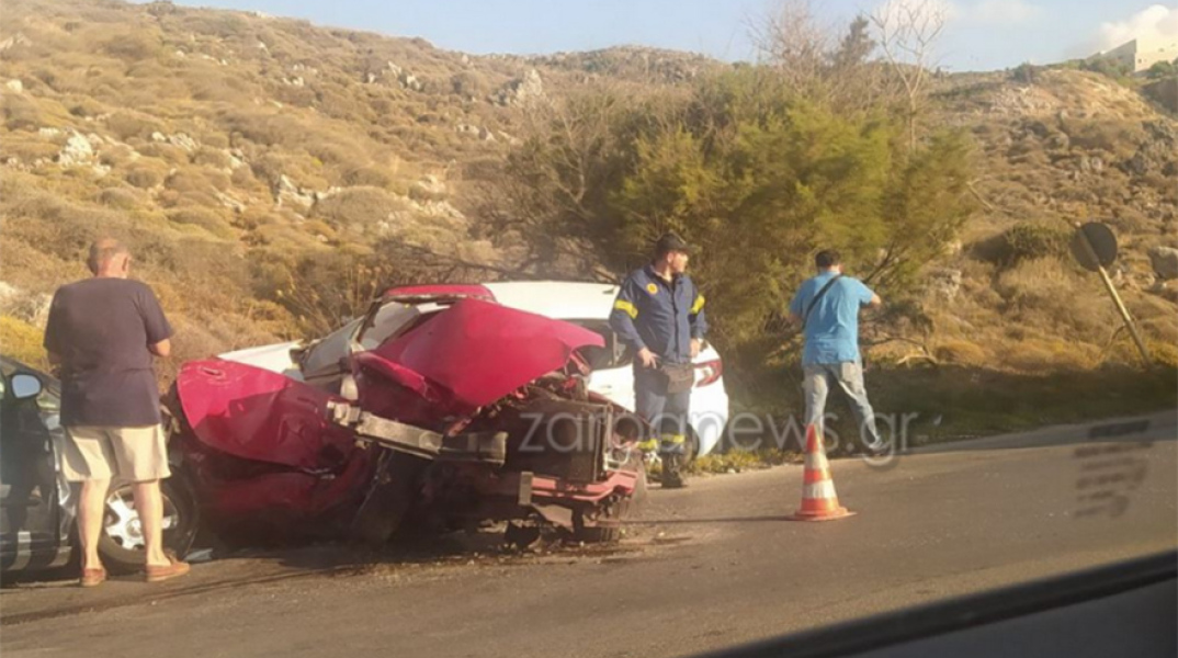 Ρέθυμνο: Τροχαίο δυστύχημα με ένα νεκρό και τέσσερις τραυματίες