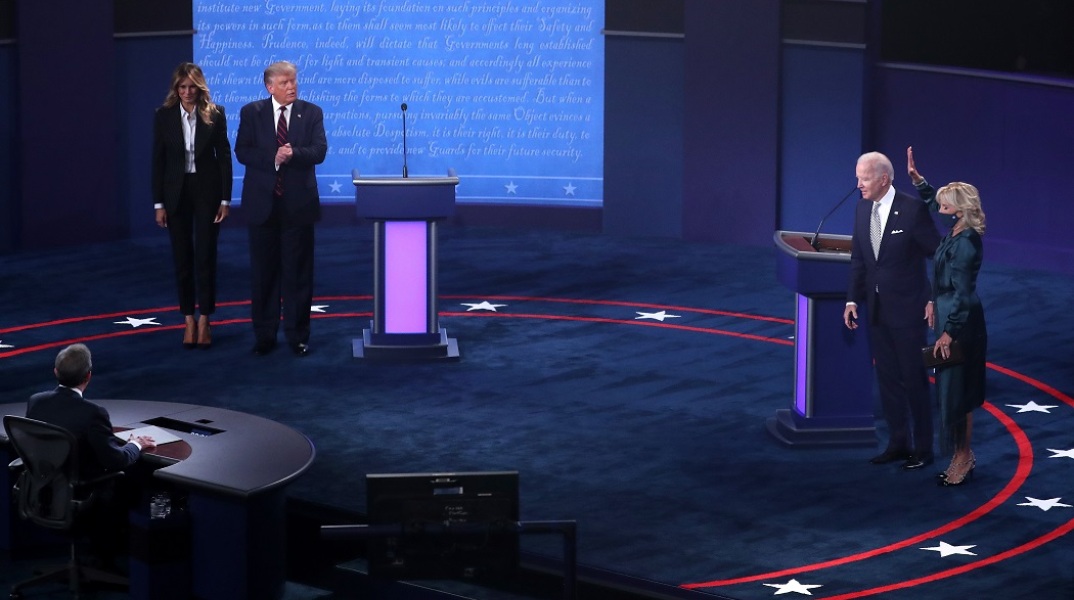 Debate Ντόναλντ Τραμπ- Τζο Μπάιντεν