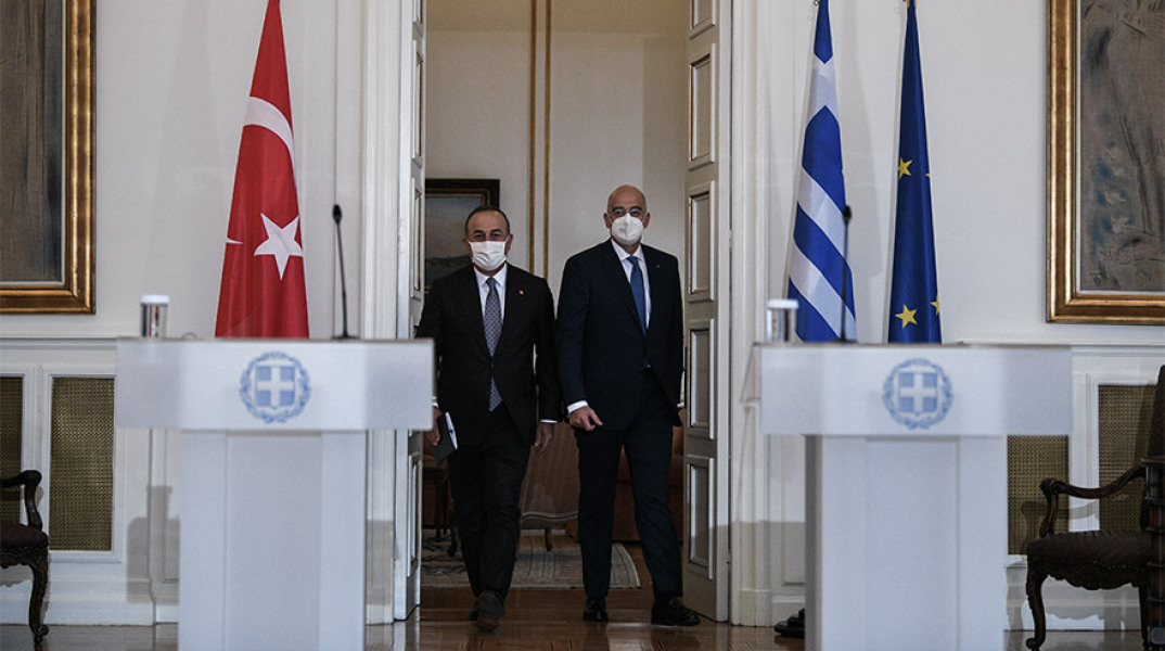 ΣΥΝΑΝΤΗΣΗ ΤΟΥ ΥΠΕΞ Ν. ΔΕΝΔΙΑ ΜΕ ΤΟΝ ΤΟΥΡΚΟ ΟΜΟΛΟΓΟ ΤΟΥ Μ. ΤΣΑΒΟΥΣΟΓΛΟΥ 