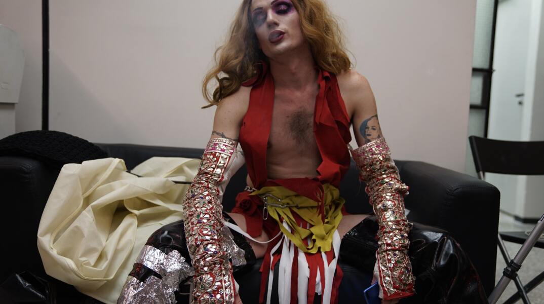 Η draq queen σκηνή της Αθήνας 