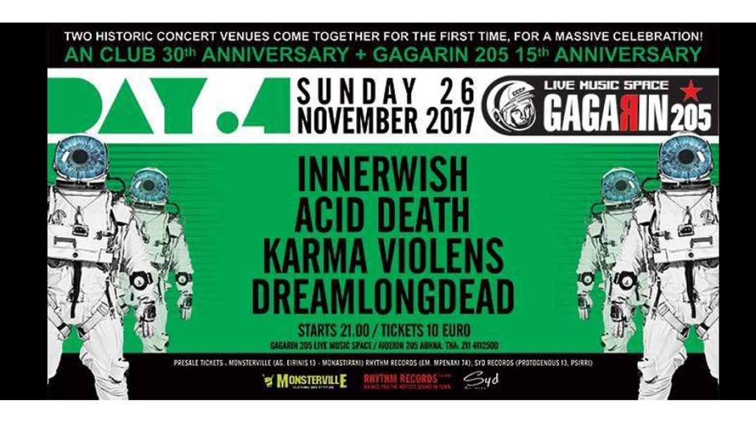 Innerwish - Acid Death - Karma Violens - Dreamlongdead 