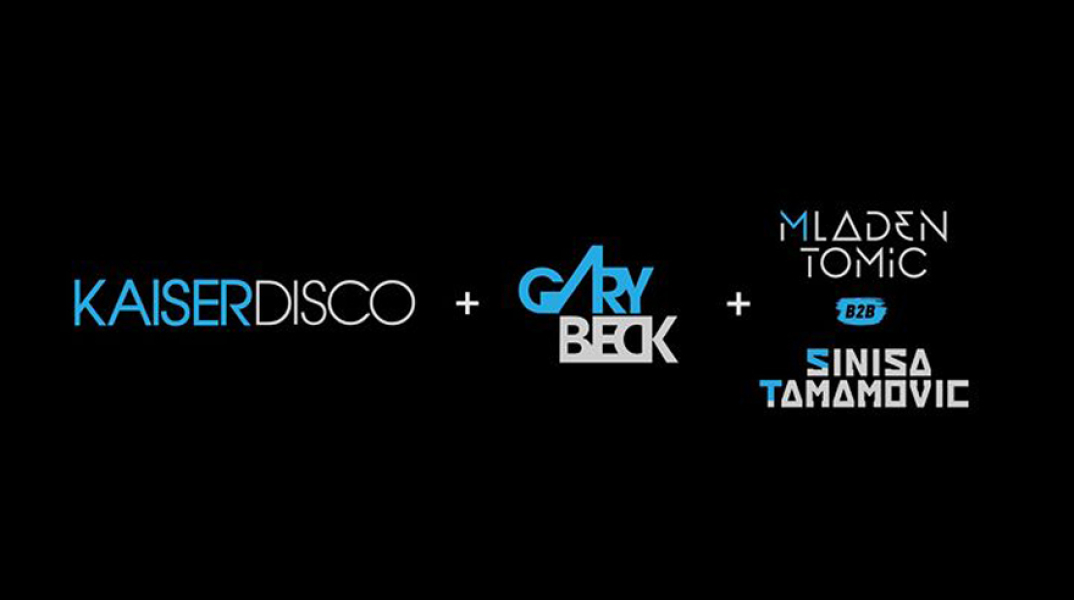 Bedroom party με Kaiserdisco, Gary Beck, Mladen Tomic & Sinisa Tamamovic