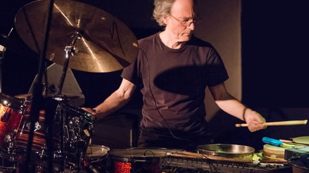 Chris Cutler solo & duet with Giorgos Varoutas
