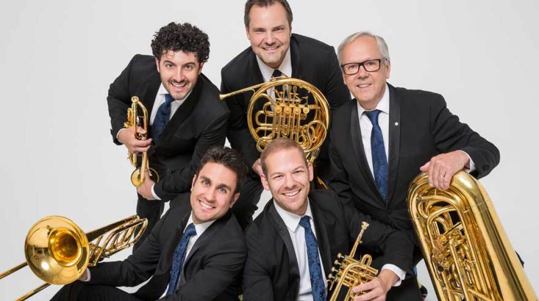 Οι Canadian Brass συναντούν την Κρατική Ορχήστρα Αθηνών