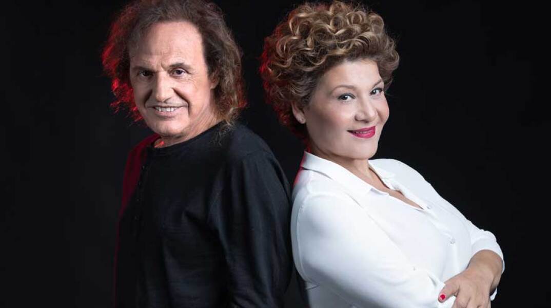 Ο Βασίλης Παπακωνσταντίνου και η Γιώτα Νέγκα