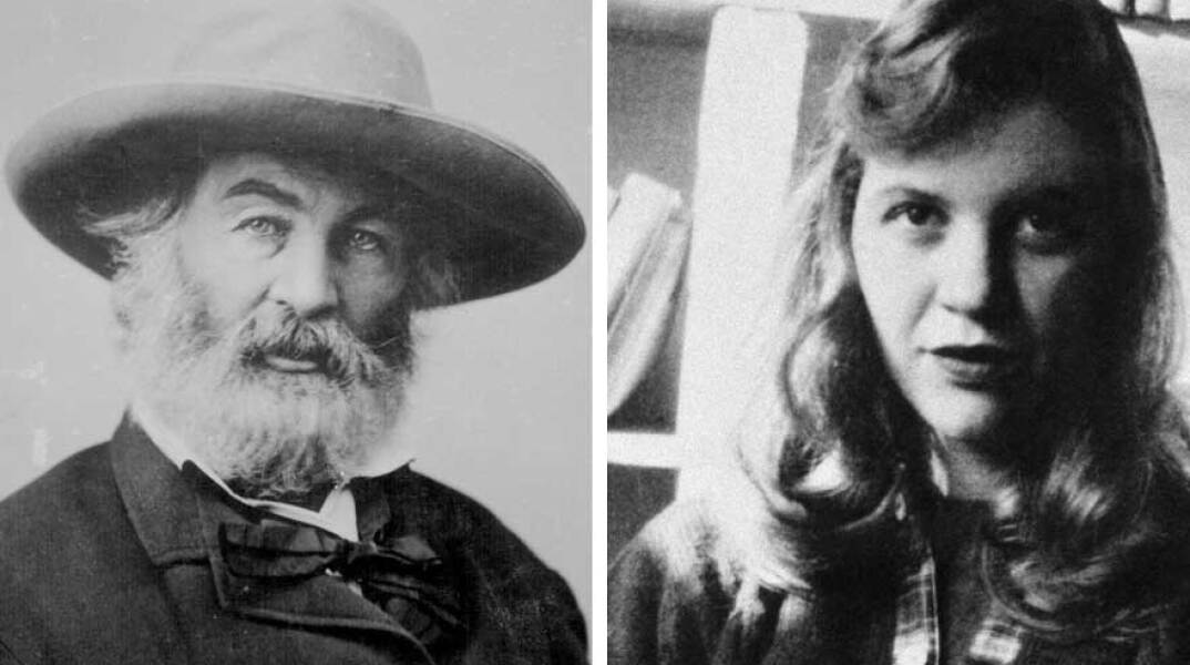 Walt Whitman,  Sylvia Plath