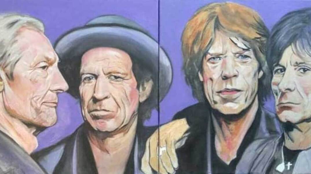 “A ROCK STORY” | Ομαδική έκθεση @ TRII ART HUB // Έργο του Μιχάλη Ελευθερίου