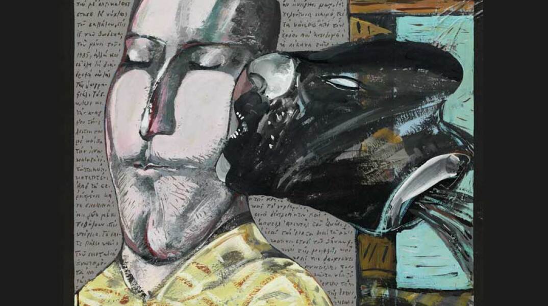 Evripides Art Gallery: ΝΙΚΟΣ ΧΟΥΛΙΑΡΑΣ "ΟΙ ΖΩΓΡΑΦΙΕΣ ΤΗΣ ΕΠΟΜΕΝΗΣ ΜΕΡΑΣ - ΞΑΝΑΒΛΕΠΟΝΤΑΣ ΤΗΝ ΖΩΓΡΑΦΙΚΗ ΤΟΥ" © Katoufas Brothers