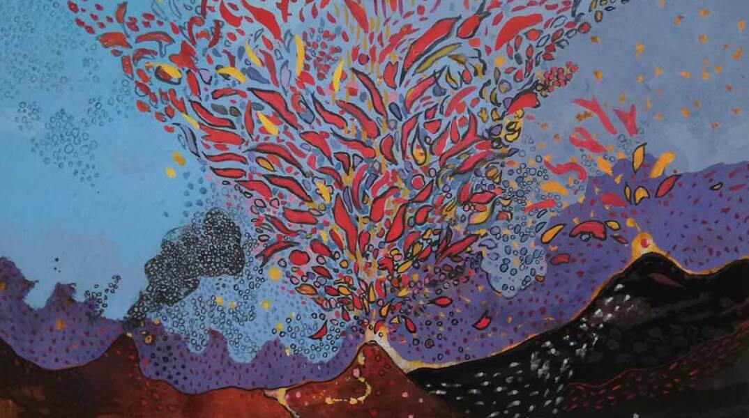 Ατομική έκθεση ζωγραφικής της Βίκης Σταματοπούλου στην Γκαλερί Σκουφά