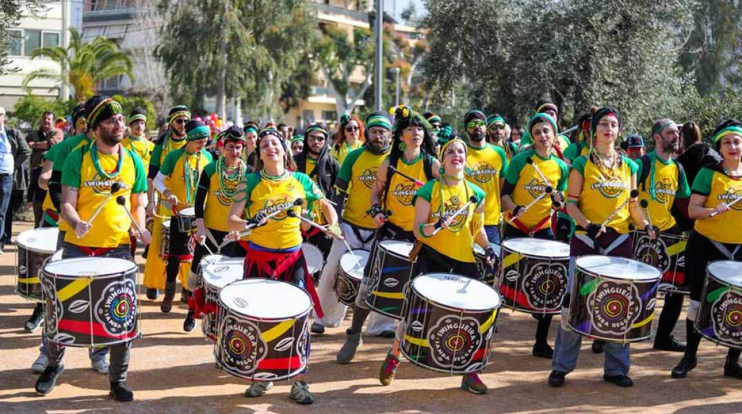 Βloco Swingueira / Αποκριά στο SNFCC © Nikos Karanikolas