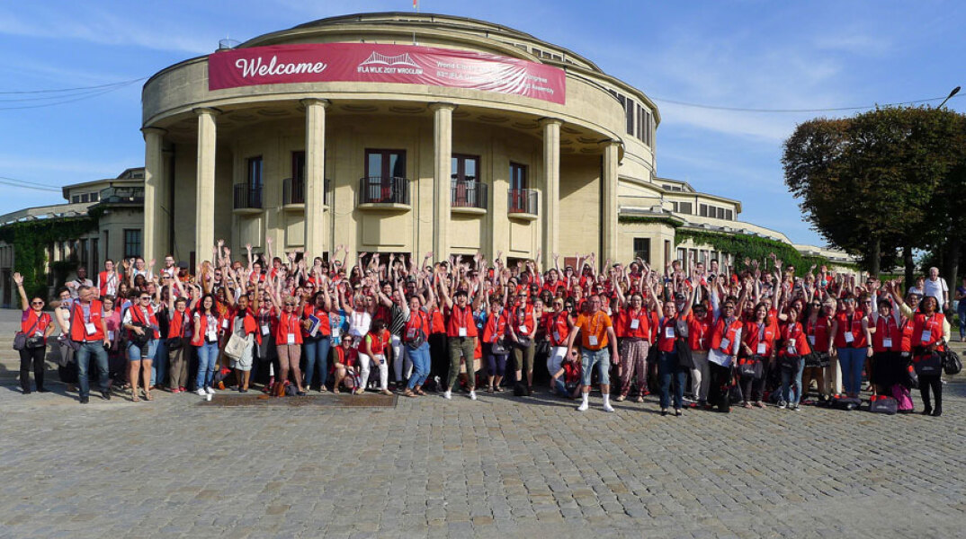 Οι Βιβλιοθήκες με το βλέμμα στο μέλλον / Εθελοντές, Συνέδριο IFLA 2017, Βρότσλαβ Πολωνία © Maciej Sikorski