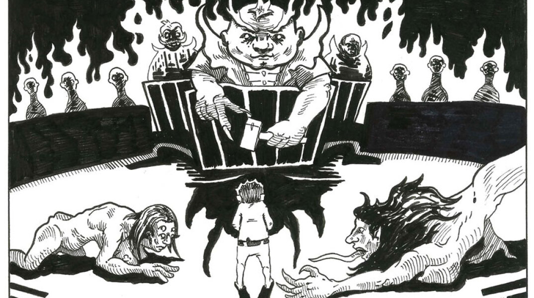 Γιάννης Γαλαίος / Oresteia Reversed - Έκθεση κόμικς εμπνευσμένων από την Ορέστεια στο ΙΜΚ