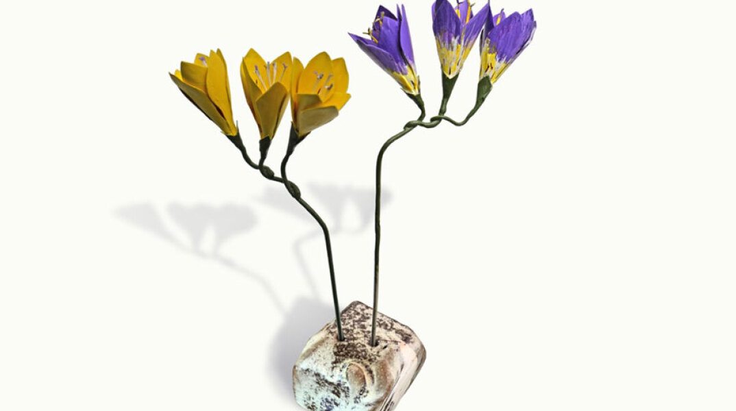 Ντορίτα Αυγέρου - Μανούσος Χαλκιαδάκης, «Μορφές της φύσης σε πηλό και ασήμι» στην Alma Gallery