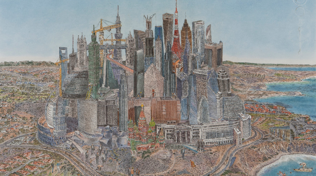 «Νοητικές περιπλανήσεις» του Γιώργου Αυγέρου στην Γκαλερί Ζουμπουλάκη