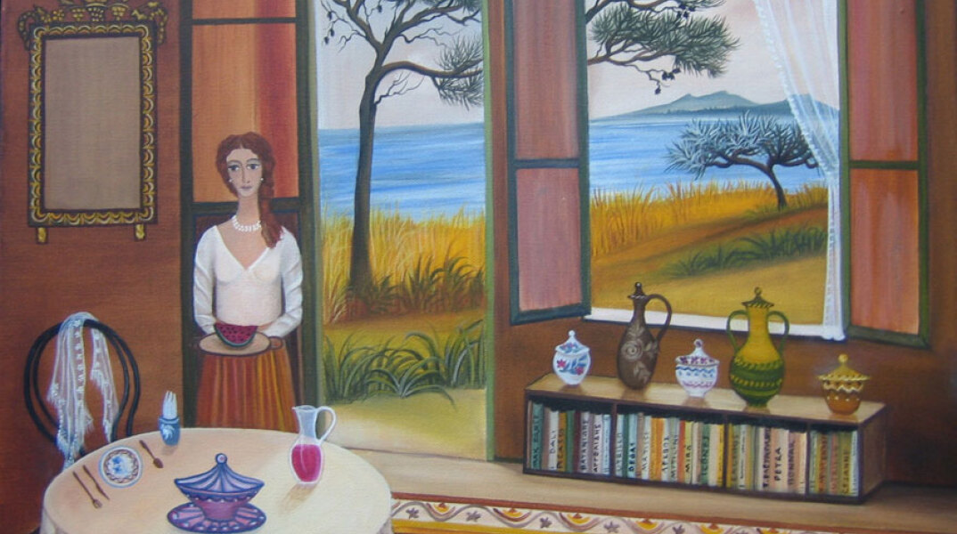 Νίκη Ελευθεριάδη «Ζωγραφίζοντας πάνω στον πηλό», Ίδρυμα Παναγιώτη και Έφης Μιχελή