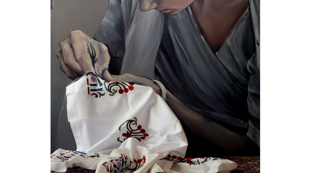 «Τα τετράδια της Πόλης»: Έκθεση ζωγραφικής, Ειρήνη Βογιατζή, Λουτρό των Αέρηδων