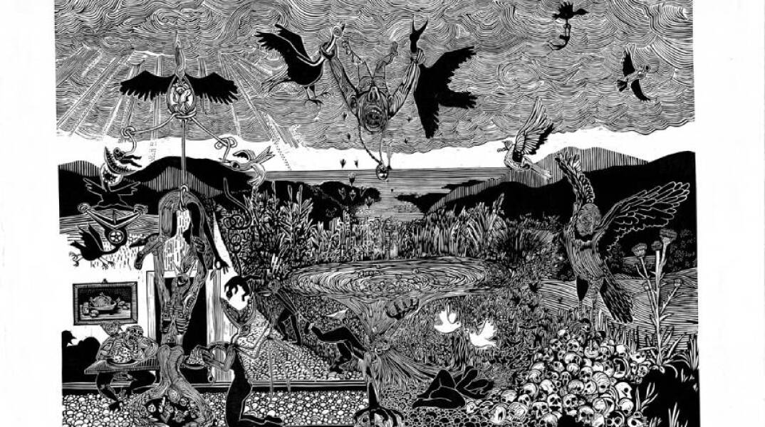 «Δίνη» με έργα της Βάντας Μαυροειδή στον Χώρο Τέχνης Εκτός