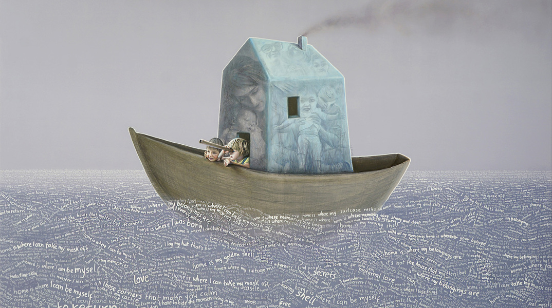 Βασίλης Πέρρος: «εν οίκω» στην γκαλερί Σκουφά