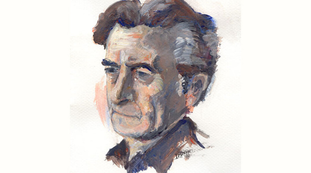 Πορτρέτο Δημήτρη Δραγατάκη από την εγγονή του