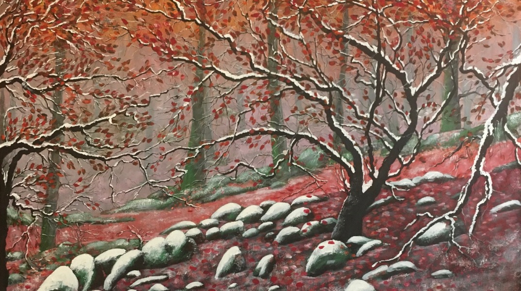 Μαργαρίτα Τελιανίδου - Με τα μάτια της ψυχής μου: Ατομική έκθεση στο Ελληνογαλλικό σύνδεσμο