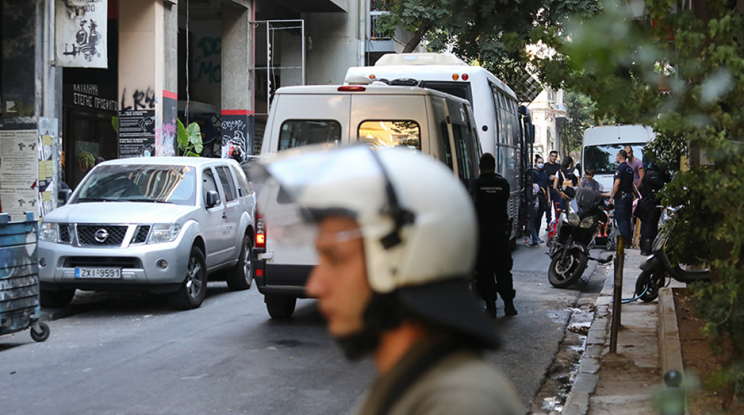 Αστυνομία στα Εξάρχεια