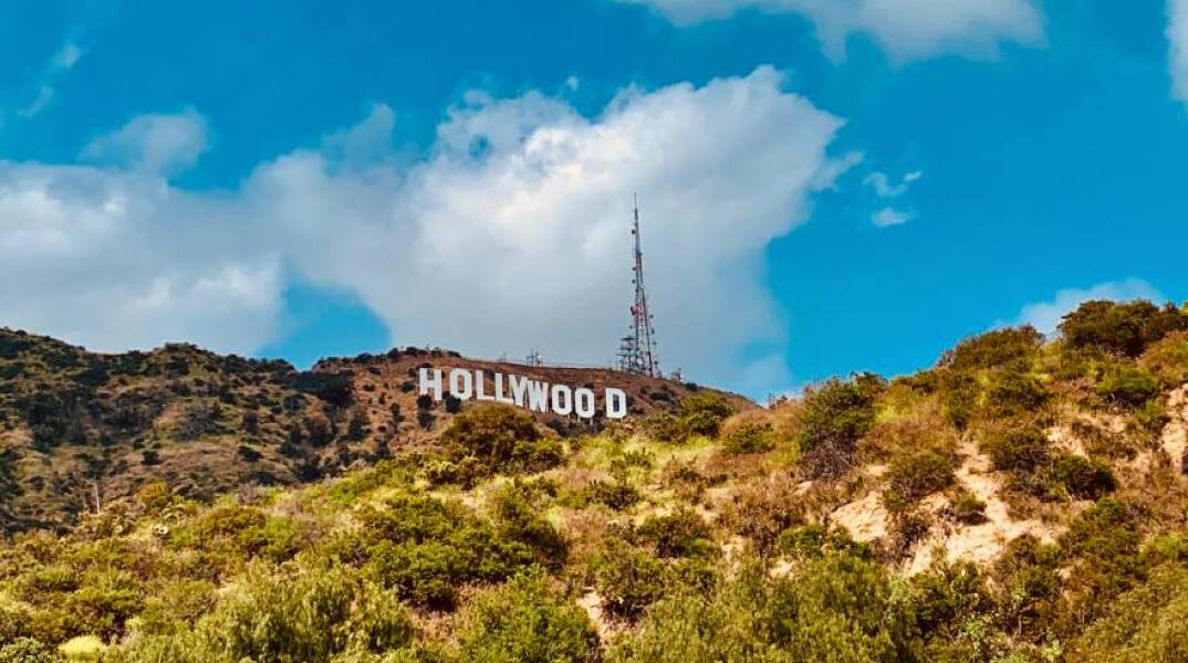 Η πινακίδα Hollywood στο Λος Άντζελες