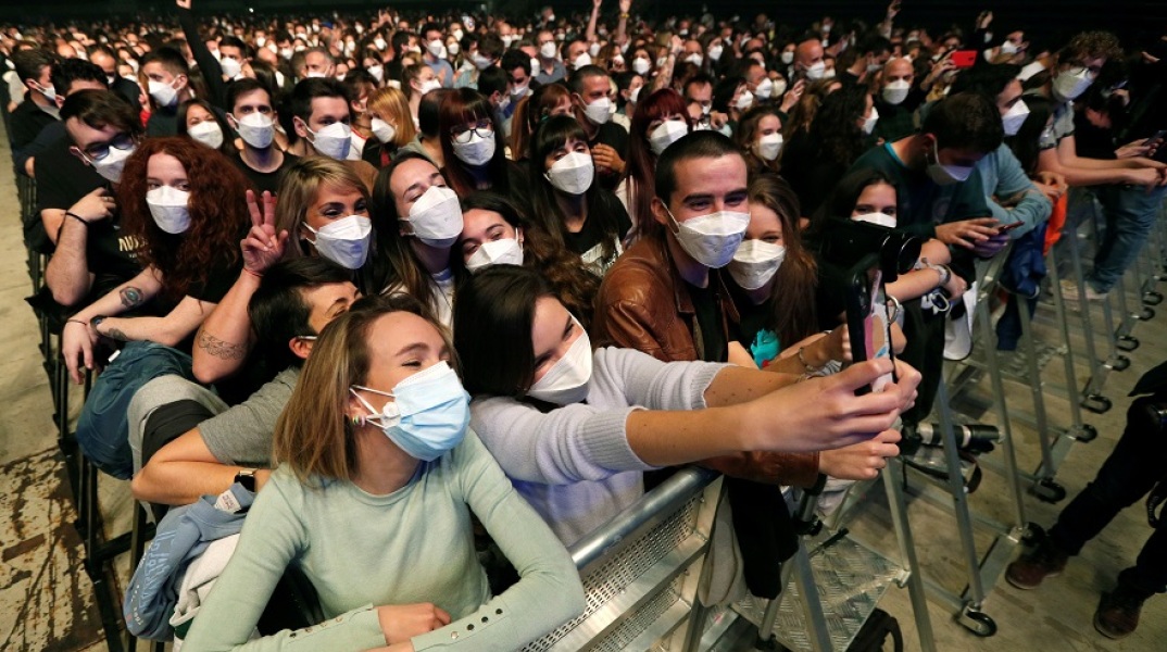 Συναυλία - πείραμα με 5.000 θεατές στην Ισπανία 