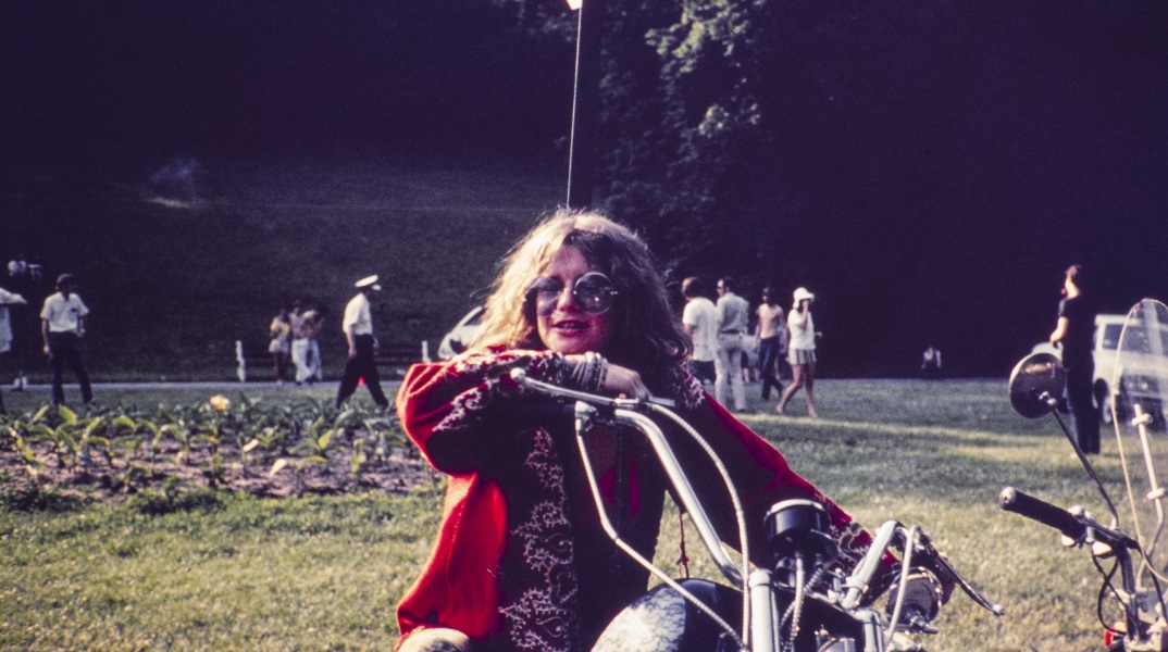 Η τραγουδίστρια Janis Joplin