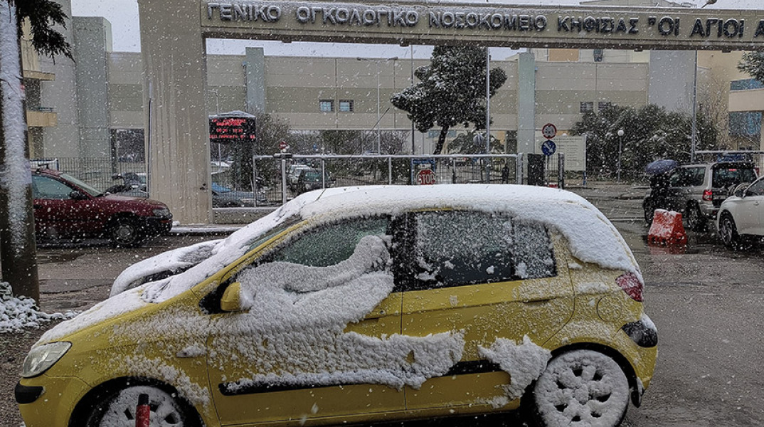 ΧΙΟΝΟΠΤΩΣΗ ΣΤΗΝ ΚΗΦΙΣΙΑ