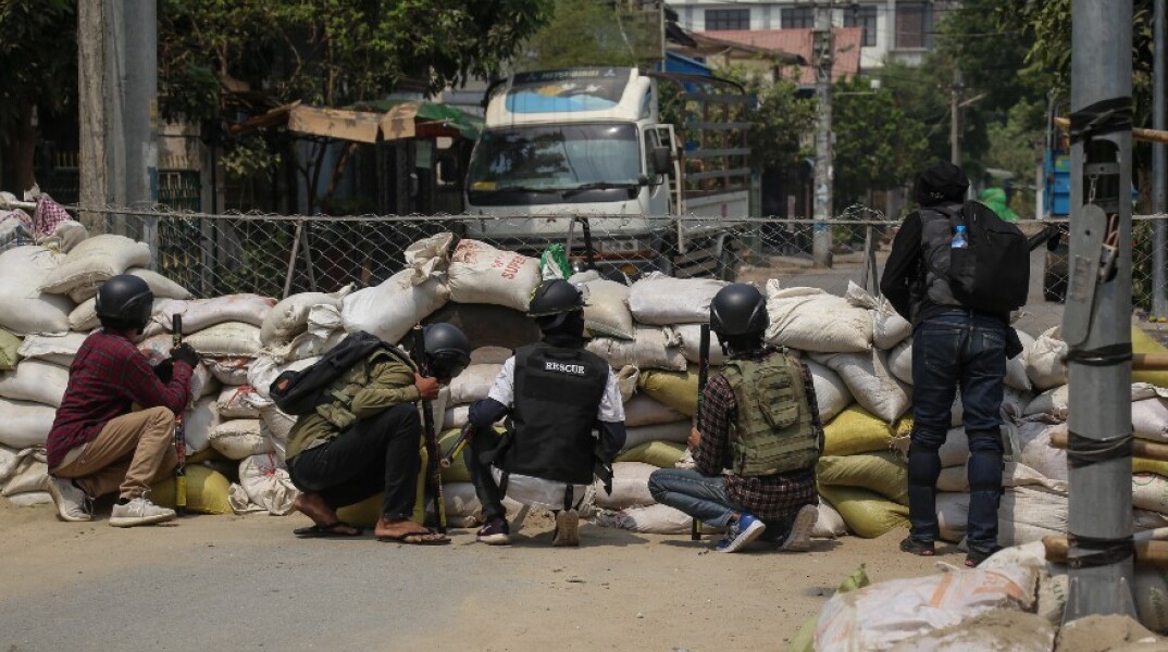 Αυξάνεται ο αριθμός των νεκρών στη Μιανμάρ μετά το πραξικόπημα της 1ης Φεβρουαρίου