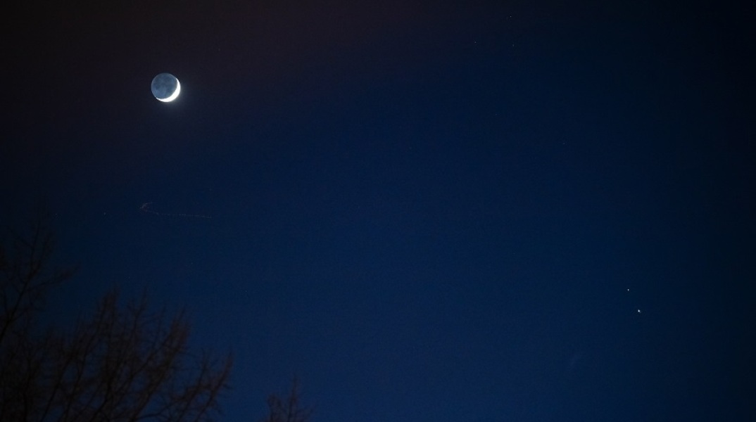 Φωτογραφία που διέθεσε η NASA από τη σύνοδο Δία - Κρόνου